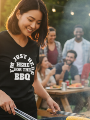 HERE FOR THE BBQ