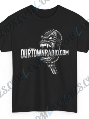 OURTOWNRADIO MICROPHONE T-SHIRT