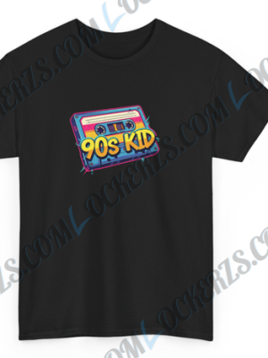 Relive the glory days! Our "90s Kid" tee