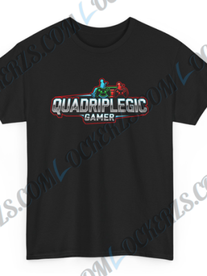 Quadriplegic Gamer T-Shirt - Level Up Your Style!