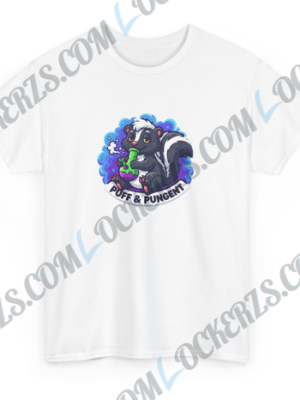 Puff & Pungent" Skunk Bong Tee - Humorous Graphic T-Shirt