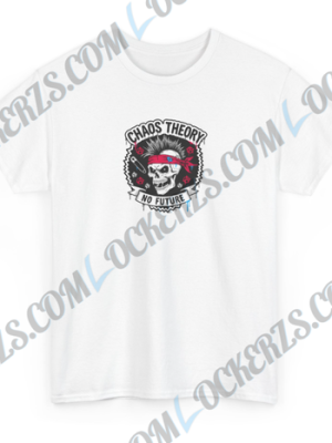 Chaos Theory No Future Punk Skull T-Shirt