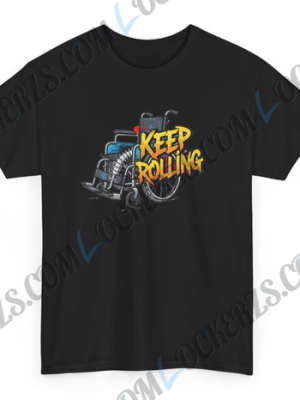 Keep Rolling T-Shirt: Wear Your Resilience