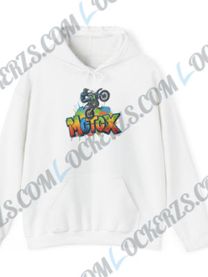 Unleash Your Inner Rider with the "MotoX" Graffiti Hoodie