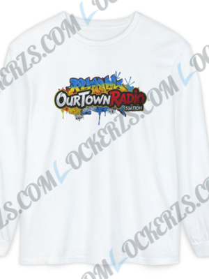 Our Town Radio" Graffiti Long-Sleeve T