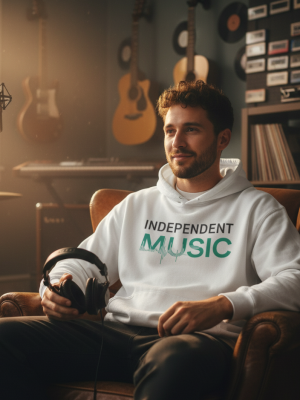 Support the Sound: Independent Music Hoodie